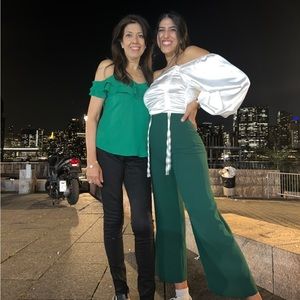 Green Zara pants/slacks